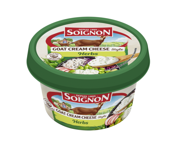 Spreadable goat cream cheese Herbs, 150g pot