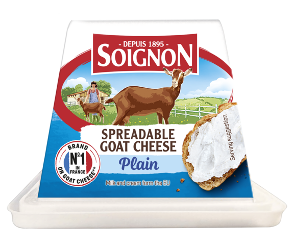 Spreadable goat cheese Pyramid  Plain, 150g
