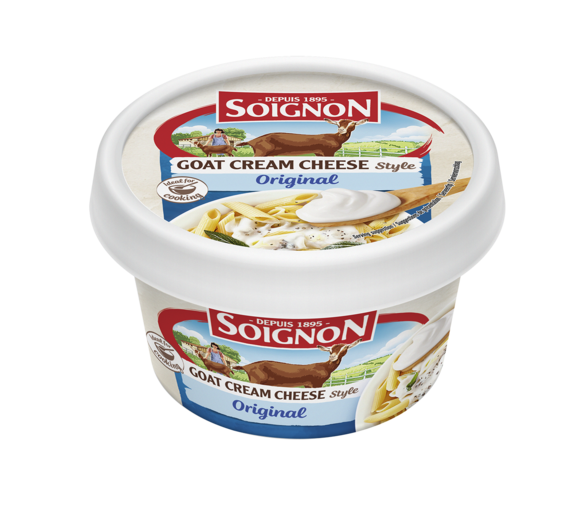 Spreadable goat cream cheese Plain, 150g pot
