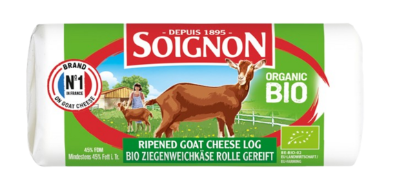 Organic ripened log, 150g