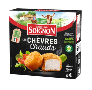Breaded cheeses, 4x25g