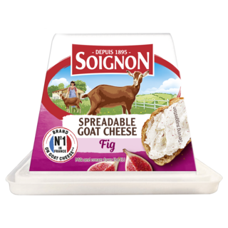 Spreadable goat cheese Pyramid Fig, 150g