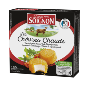 Breaded cheeses, 4x25g