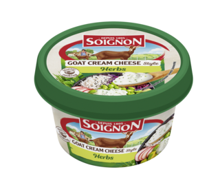 Spreadable goat cream cheese Herbs, 150g pot