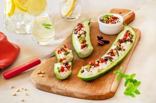 Stuffed cucumber