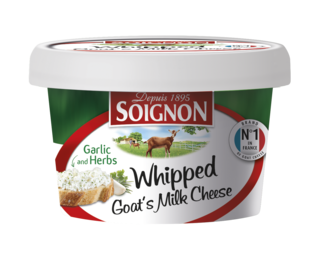 Whipped Goat cheese Garlic & Herbs, 140g