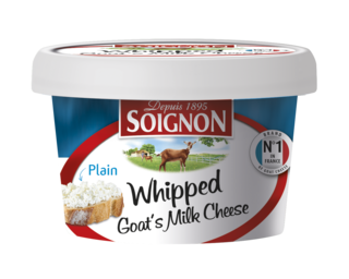 Whipped Goat cheese Plain, 140g