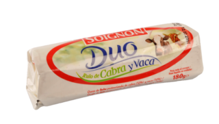 Duo ripened log goat and cow milk, 180g