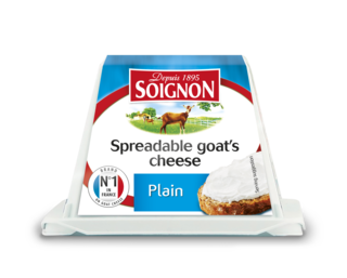 Spreadable goat cheese Pyramid  Plain, 140g