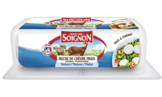 Unripened goat log Plain, 125g