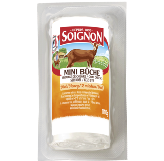 Unripened goat log Honey, 110g