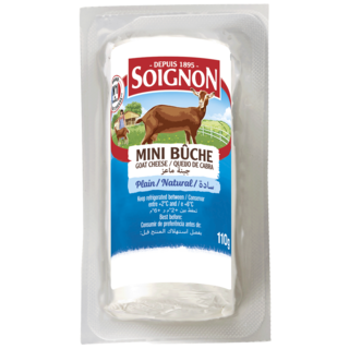 Unripened goat log Plain, 110g