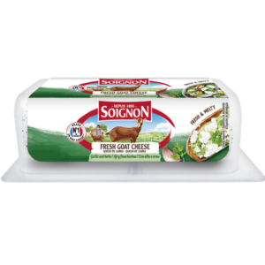 Fresh goat log Garlic and herbs, 125g product visual