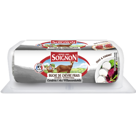 Fresh goat log ash,125g product visual