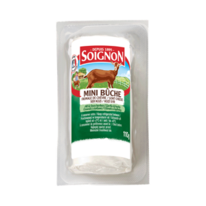 Fresh goat log garlic and herbs 110g. product visual