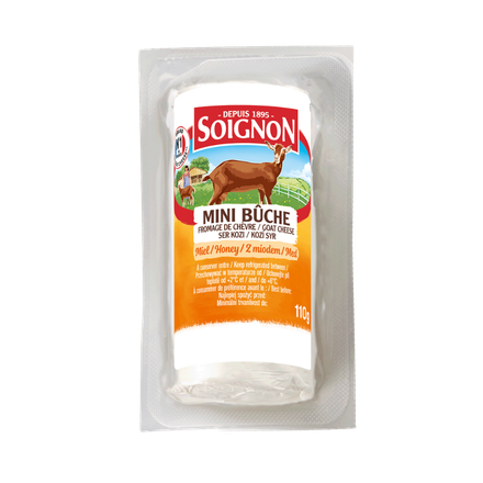 Fresh goat log honey 110g. product visual