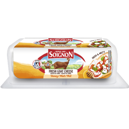 Fresh goat log honey, 125g product visual