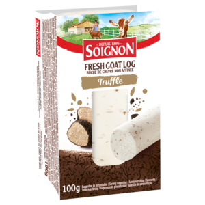 Image du produit : Fresh goat log Truffle, 100g