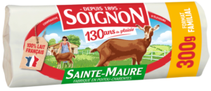 Image du produit : Sainte-Maure Goat’s Cheese Log – Family Size 300g